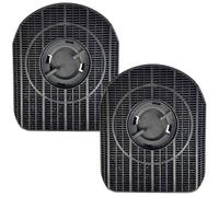 SOS Accessoire Lot de 2 filtres à charbon TYPE 200 pour Hotte 481281718522, CHF200 BAUKNECHT, ELICA, IGNIS, KITCHENAID, SCHOLTES, WH