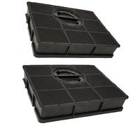 SOS Accessoire Lot de 2 filtres rectangulaire FAT303 type 303 pour Hotte WHIRLPOOL 484000008581 C00307667 Hotte (484000008581 C00307667 ARISTON HOTPOINT BAUKNECHT BRANDT DE DIETRICH ELECTROLUX ELICA F