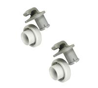 SOS Accessoire Lot de 2 roulettes de panier supérieur pour Lave-vaisselle 00424717 BALAY BOSCH BRANDT CONSTRUCTA DE DIETRICH GAGGENAU KOMPATIBEL Lave-vaisselle (00424717 BALAY BOSCH BRANDT CONSTRUCTA