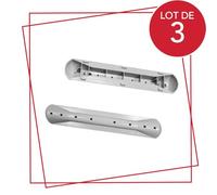 SOS Accessoire Lot de 3 aubes de tambour d'origine Machine à laver, Lave-linge 481010374361 WHIRLPOOL