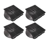 SOS Accessoire Lot de 4 filtres charbon rectangulaire FAT303 type 303 215X205X43 mm pour Hotte WHIRLPOOL AMC895 CHF303