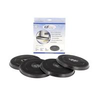 SOS Accessoire Lot de 4 filtres charbon type E233 FAC519 EFF57 pour Hotte 5403003 481281718534 ACEC AEG ARISTON HOTPOINT ARTHUR MARTIN ELECTROLUX Hotte (5403003 481281718534 ACEC AEG ARISTON HOTPOINT