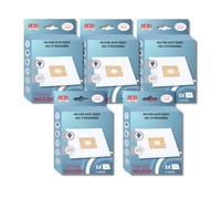 SOS Accessoire Lot de 5 boîtes de 5 sacs avec 1 pre filtre COUPE/COMPACT/GO/FORCE pour Aspirateur NILFISK 78602600, 22422400