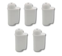 SOS Accessoire Lot de 5 Filtre à eau pour machines à café automatique Siemens EQ Series, EQ3/EQ6/EQ9, EQ500, S700, 3200 Bosch TCZ7003, TCZ7033, pour B