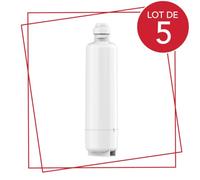 SOS Accessoire Lot de 5 filtres à eau WFC100MF pour Réfrigérateur, congélateur BOSCH 11032518