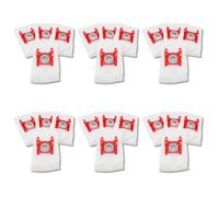 SOS Accessoire Lot de 6 boîtes de 4 sacs d'aspirateur pour Bosch BBZ41FGALL 00576334,17000940 type G 270 x 60 mm Aspirateur (00576334,17000940 BOSCH SIEMENS UFESA GIRMI ENTRONIC)