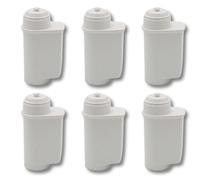 SOS Accessoire Lot de 6 Filtre à eau pour machines à café automatique Siemens EQ Series, EQ3/EQ6/EQ9, EQ500, S700, 3200 Bosch TCZ7003, TCZ7033, pour B
