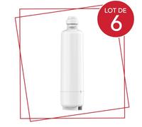 SOS Accessoire Lot de 6 filtres à eau WFC100MF pour Réfrigérateur, congélateur BOSCH 11032518