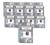 SOS Accessoire Lot de 6 Sacs Aspirateur + 1 Micro-Filtre | Sac Aspirateur Rowenta Silence Force | Equivalet à Rowenta ZR003901 | Compatible Aspirateurs Traîneaux Row