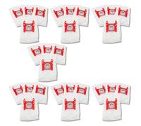 SOS Accessoire Lot de 7 boîtes de 4 sacs d'aspirateur pour Bosch BBZ41FGALL 00576334,17000940 type G 270 x 60 mm Aspirateur (00576334,17000940 BOSCH SIEMENS UFESA GIRMI ENTRONIC)