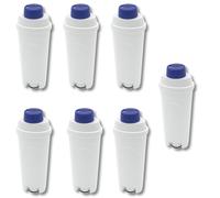 SOS Accessoire Lot de 7 Filtre à eau pour machines à café automatique DeLonghi DLSC002 SER3017 5513292811 ECAM Eletta Dinamica Magnifica ETAM Autentica Esam Cafetière Machine à Café (5513292811 DELONG