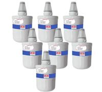 SOS Accessoire Lot de 7 filtres à eau AQUAPURE / APP100 pour Réfrigérateur congélateur SAMSUNG 484000000513 DA29-00003G Réfrigérateur congélateur (484000000513 DA29-00003G SAMSUNG)