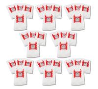 SOS Accessoire Lot de 8 boîtes de 4 sacs d'aspirateur pour Bosch BBZ41FGALL 00576334,17000940 type G 270 x 60 mm Aspirateur (00576334,17000940 BOSCH SIEMENS UFESA GIRMI ENTRONIC)