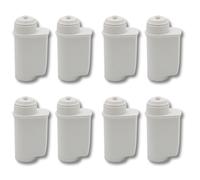 SOS Accessoire Lot de 8 Filtre à eau pour machines à café automatique Siemens EQ Series, EQ3/EQ6/EQ9, EQ500, S700, 3200 Bosch TCZ7003, TCZ7033, pour B