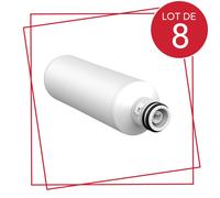 SOS Accessoire Lot de 8 filtres à eau SIDE BY SIDE pour Réfrigérateur congélateur LG AGF80300704 ADQ74793514 Réfrigérateur congélateur (AGF80300704 ADQ74793514 LG)