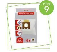 SOS Accessoire Lot de 9 boîtes de 4 sacs microfibre H81 pour Aspirateur HOOVER 35601865 Aspirateur (35601865 HOOVER)