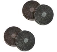 SOS Accessoire Lot de quatre filtres à charbon 175X34 mm pour Hotte ROSIERES AS0015184 49037930 Hotte (AS0015184 49037930 AMICA AYA BRANDT CANDY CONTINENTAL EDISON CURTISS DE DIETRICH FAR OCEANIC PRO