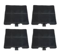 SOS Accessoire Lot de quatre filtres charbon 230X215X22 mm pour Hotte BOSCH 00705431 11049701 Hotte (00705431 11049701 BOSCH CONSTRUCTA NEFF SIEMENS VIVA)