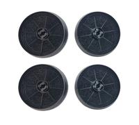 SOS Accessoire Lot de quatre filtres charbon ACM14 145x30mm pour Hotte ROSIERES 49011548 9179183012 Hotte (49011548 9179183012 AIRLUX ARISTON HOTPOINT AYA BEKO CANDY ELCOLUX FAR FRANCIA GLEMGAS INDESI
