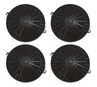 SOS Accessoire Lot de quatre filtres charbon type 211 CHF211 210X26 mm pour Hotte WHIRLPOOL FCH240 480181700942