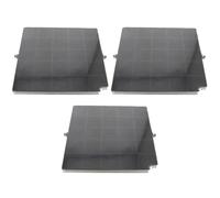 SOS Accessoire Lot de trois filtres à charbon AIRFORCE FC120 AFFCAF16CS 260X256X17 mm Hotte 480122100934 AIRFORCE