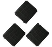 SOS Accessoire Lot de trois filtres charbon 305x266x15mm pour Hotte AIRFORCE AFFCA267 AFCFCA267B Hotte (AFFCA267 AFCFCA267B AIRFORCE)