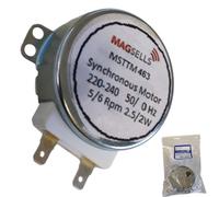 SOS Accessoire Moteur de plateau pour Four micro-ondes 481236158449 DA31-10107C ARISTON HOTPOINT BAUKNECHT BRANDT CYLINDA IGNIS IKEA WHIRLPOOL Four micro-ondes (481236158449 DA31-10107C ARISTON HOTPOI