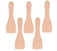 SOS Accessoire Pelle en bois pour poêlon x96 Spatule raclette en hêtre naturel, accessoire compatible SEB, Tefal et autres, idéale pour raclette, gril et wok (5) Rac