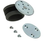 Nilfisk Roue complète d'aspirateur 1471040500 Compatible Thomson, Brandt, Philips, Rowenta 297846 G