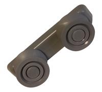 SOS Accessoire Support roulette de panier pour Lave-vaisselle PROLINE 34420632 Lave-vaisselle (34420632 CONTINENTAL EDISON CURTISS FAR GENERISS LAZER OCEANIC PROLINE TECNOLEC THOMSON URANIA XPER)