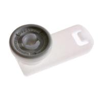 SOS Accessoire Support + roulette de panier supérieur compatible pour Lave-vaisselle 7649011 BRANDT KOMPATIBEL MIELE Lave-vaisselle (7649011 BRANDT KOMPATIBEL MIELE)