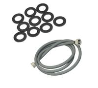 SOS Accessoire Tuyau d'arrivée d'eau universel avec raccords droits (L1500mm 3/4 F x 3/4 F) et joints 20/27 Machine à laver, Lave-linge 3666356331327 .TOUTES MARQUES