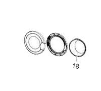 SOS Accessoire Verre de hublot (repère 18) pour Lave-linge OCEANIC 38298