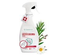 SOS ANTI PUNAISES DE LIT XXL - Spray Insecticide CHOC Traitement naturel aux Huiles Essentielles et Fleur de Pyrèthre Végétal - Produit qui élimine les punaises de lit - 500mL