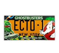 Sos Fantômes Réplique 1/1 Plaque Minéralogique Ecto-1