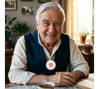 SOS personnes âgées et enfants : alarme personnelle avec bouton d'urgence. Compatible avec l'application Tuya et Smart Life. Appel et notification sur le téléphone, pas besoin de SIM. longue autonomie