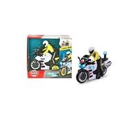 Dickie - SOS Moto De Police Yamaha - Son Et Lumières - Figurine Motard Incluse - Piles Incluses - Dès 3 Ans - 203712018002