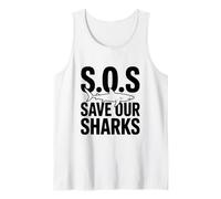 SOS Save Our Sharks Sensibilisation à la Conservation Marine Débardeur