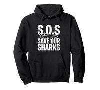 SOS Save Our Sharks Sensibilisation à la Conservation Marine Sweat à Capuche