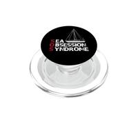 SOS Syndrome d'obsession Marine Expédition Permis de PopSockets PopGrip pour MagSafe
