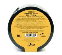 Sosa - Colorant en poudre - Jaune d'oeuf - Idéal pour la pâtisserie - 70 Grammes