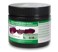 SOSA Fleurs et feuilles lyophilisées - Pétales de rose rouge - Pot 5 g