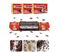 SOSALUK 30 Pièges Anti Cafard Puissant Piege a Cafard et blattes Collant Piège Cafard Efficace Produit Cafard Puissant Professionnel Non Toxique pour Maison Cuisine Garage Salon Bureau