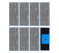 SOSALUK 8 Pcs Lingettes pour Irobot Braava Jet M6 Serpillières Lavables pour Irobot M6134 Serpilleres Réutilisables Chiffons de Nettoyage en Microfibre Produits et Accessoires de Nettoyage