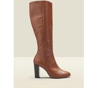 Sosandar Sosandar Blake Leather Knee High Boots Brun EU 37 (UK 4)