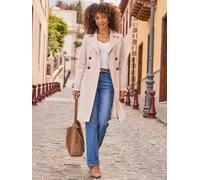 Sosandar Sosandar Cinched Waist Trench Coat naturel FR 50 (EU 48)