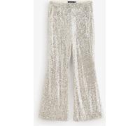Sosandar Sosandar Gold Sequin Trousers