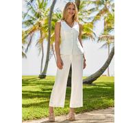 Sosandar Sosandar Lin Blend Jupes-culottes Pantalons