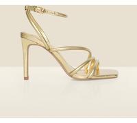 Sosandar Sosandar Metallic Strappy High Heel Sandals doré EU 39 (UK 6)