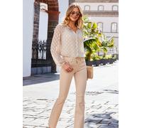 Sosandar Sosandar Natural Kick Flare Jeans